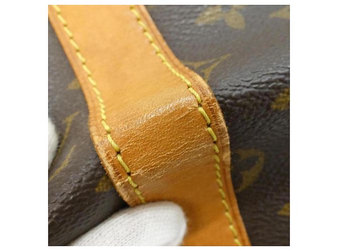 Borsa Boston Louis Vuitton Monogram Keepall 50cm Marrone - vista 4