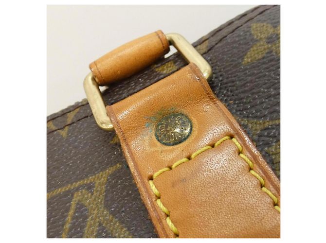 Borsa Boston Louis Vuitton Monogram Keepall 50cm Marrone - vista 5