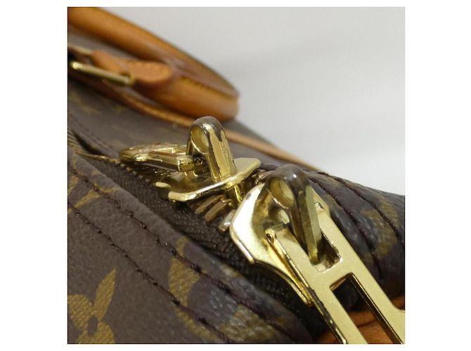 Borsa Boston Louis Vuitton Monogram Keepall 50cm Marrone - vista 7