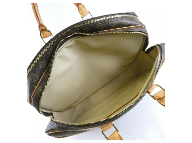 Borsa Boston Louis Vuitton Monogram Alizé 24R Marrone - vista 10