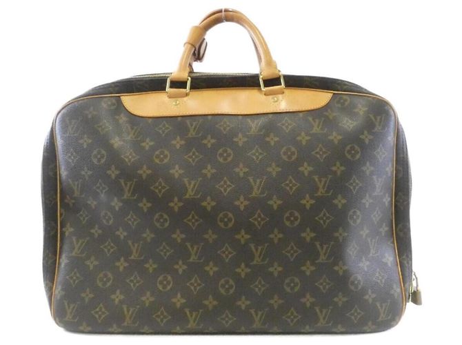 Borsa Boston Louis Vuitton Monogram Alizé 24R Marrone - vista 2