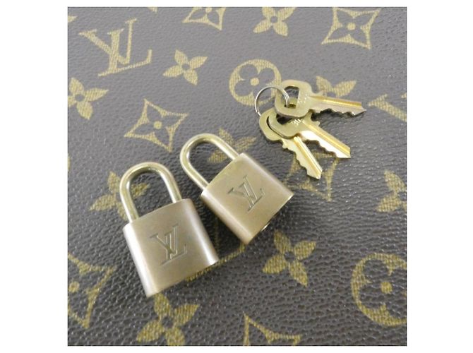 Borsa Boston Louis Vuitton Monogram Alizé 24R Marrone - vista 3