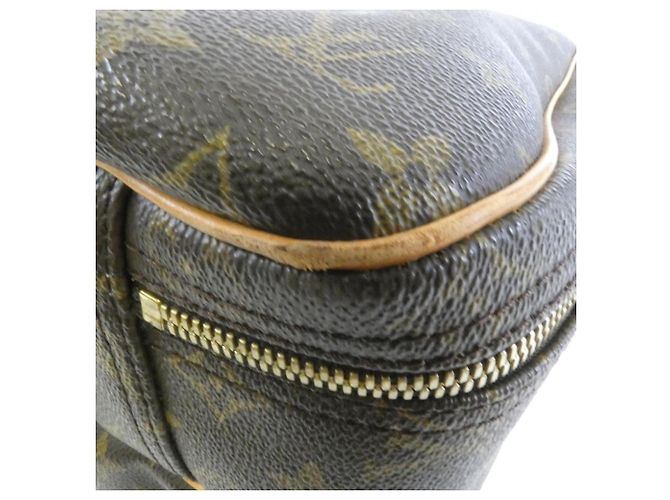 Borsa Boston Louis Vuitton Monogram Alizé 24R Marrone - vista 4
