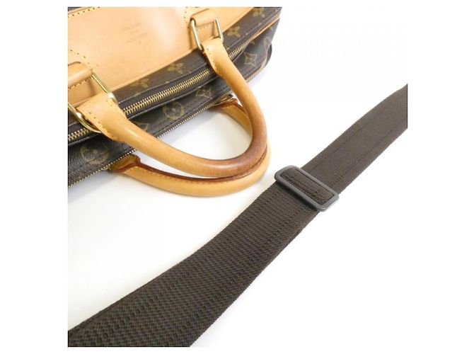 Borsa Boston Louis Vuitton Monogram Alizé 24R Marrone - vista 7