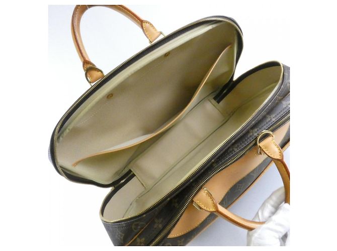 Borsa Boston Louis Vuitton Monogram Alizé 24R Marrone - vista 9