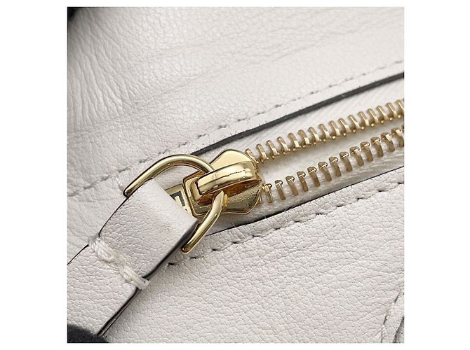 Pochete de ombro com corrente Fendi Marrom Cru - vista 10