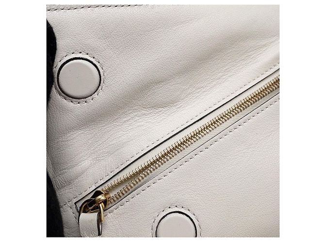 Pochete de ombro com corrente Fendi Marrom Cru - vista 8