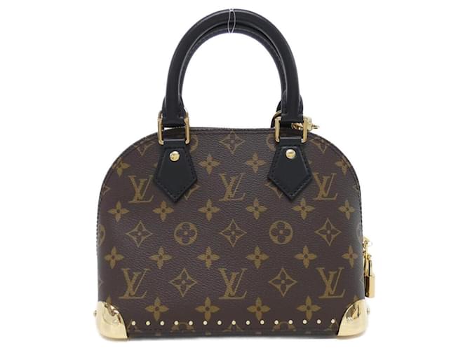 Borsa Louis Vuitton Monogram Alma Trunk BB Marrone - vista 2
