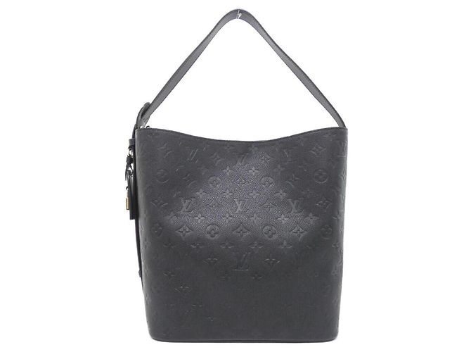 Borsa a spalla Louis Vuitton Monogram Empreinte All In GM Nero - vista 2