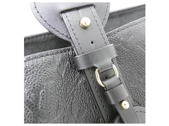 Borsa a spalla Louis Vuitton Monogram Empreinte All In GM Nero - vista 5