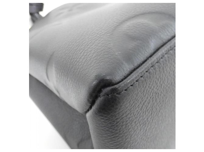 Borsa Louis Vuitton Monogram Empreinte Petit Palais PM Nero - vista 2