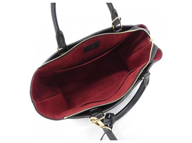 Borsa Louis Vuitton Monogram Empreinte Petit Palais PM Nero - vista 6