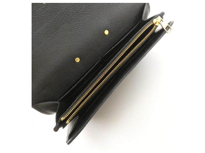Louis Vuitton Monogram Empreinte Long Wallet Schwarz - Ansicht 7