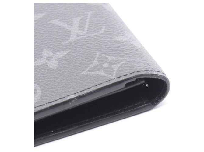 Louis Vuitton Portefeuille Brazza Bi-fold Long Wallet Black - view 8