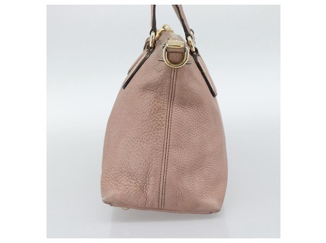 Gucci Soho Convertible Top Handle Leather Small Rosa - vista 4