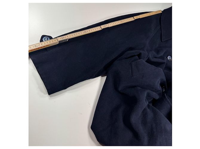 Max Mara Abrigo de Lana Azul Marino Azul oscuro - vista 6