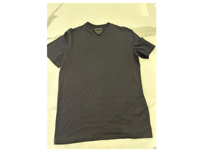 Camiseta Prada de algodón negro - Motivo Labios - vista 2