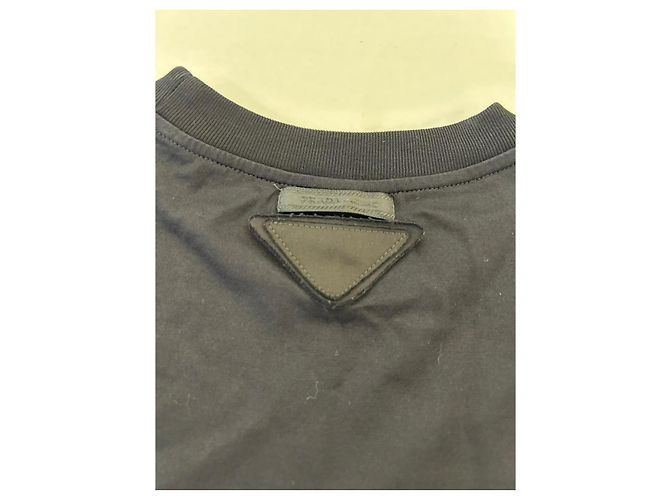 Camiseta Prada de algodón negro - Motivo Labios - vista 8