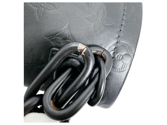 Borsa Nano Louis Vuitton Chalk Nero - vista 13