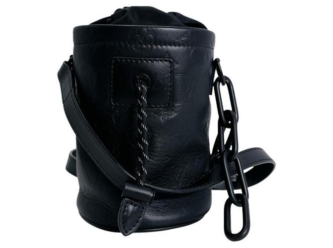 Borsa Nano Louis Vuitton Chalk Nero - vista 3