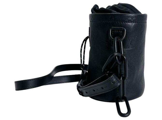 Borsa Nano Louis Vuitton Chalk Nero - vista 5