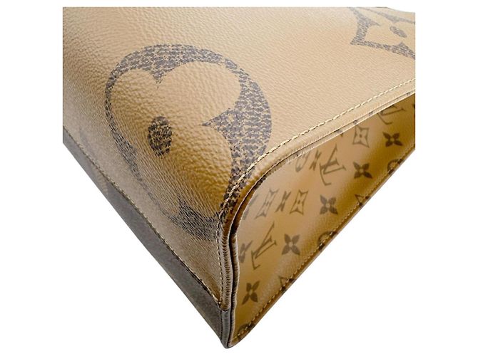 Onthego Louis Vuitton Monogram Canvas Tote Bag Braun - Ansicht 10