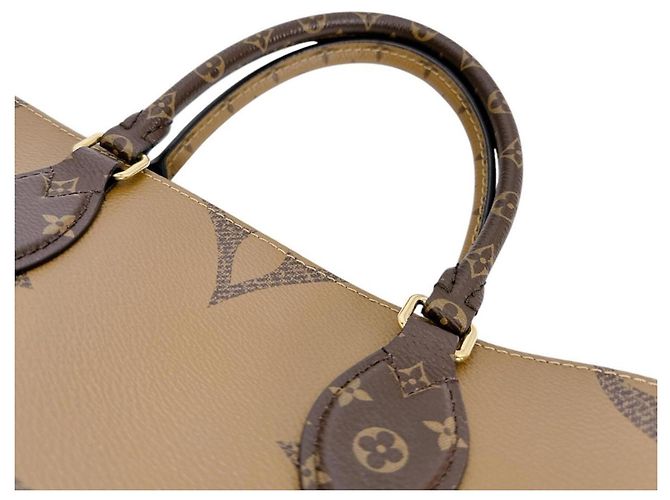 Onthego Louis Vuitton Monogram Canvas Tote Bag Braun - Ansicht 12
