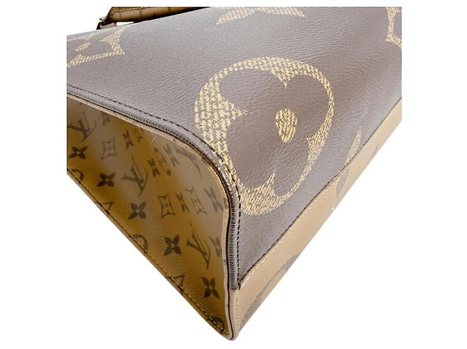 Onthego Louis Vuitton Monogram Canvas Tote Bag Braun - Ansicht 7
