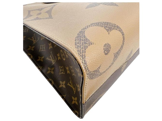 Onthego Louis Vuitton Monogram Canvas Tote Bag Braun - Ansicht 9