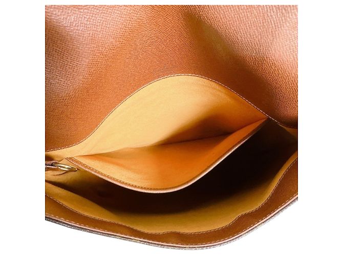 Borsa a tracolla Musette Louis Vuitton Marrone - view 15