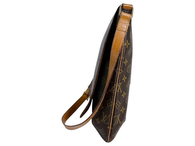 Borsa a tracolla Musette Louis Vuitton Marrone - view 5