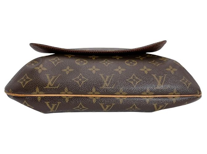 Borsa a tracolla Musette Louis Vuitton Marrone - view 6