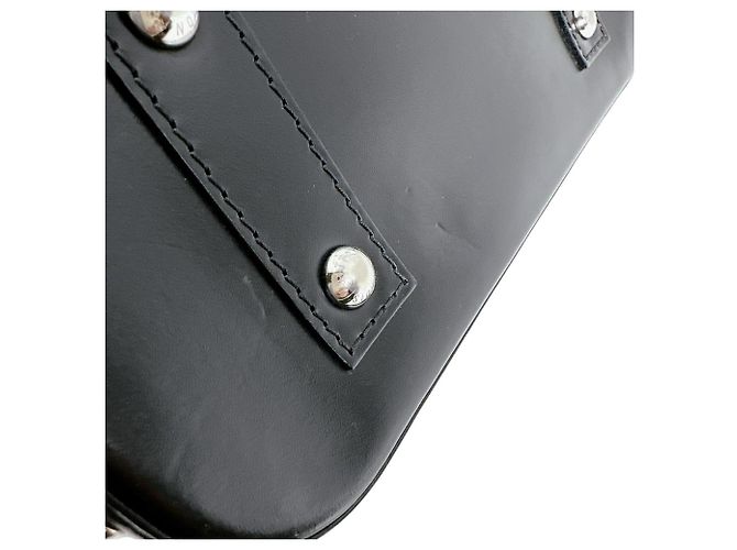 Borsa a Spalla Louis Vuitton Alma BB Nero - vista 9