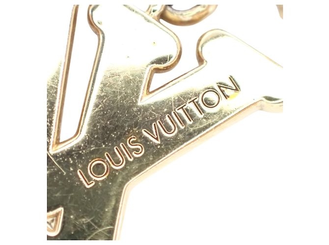 Orecchini a lobo placcati oro Louis Vuitton D'oro - vista 7