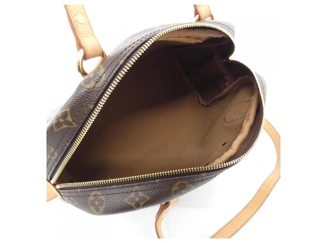 Borsa a Spalla Louis Vuitton Monogram Montorgueil PM M95565 Marrone - vista 9