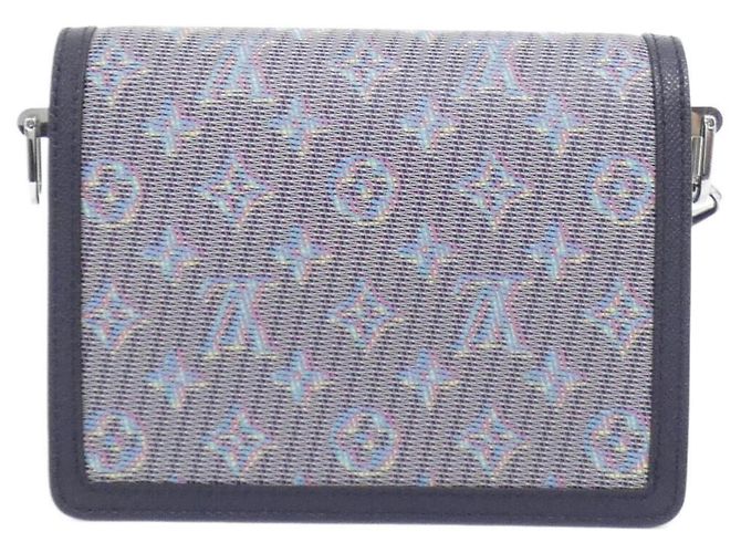 Borsa a tracolla Louis Vuitton Monogram LV Pop Dauphine Mini Blu - vista 2