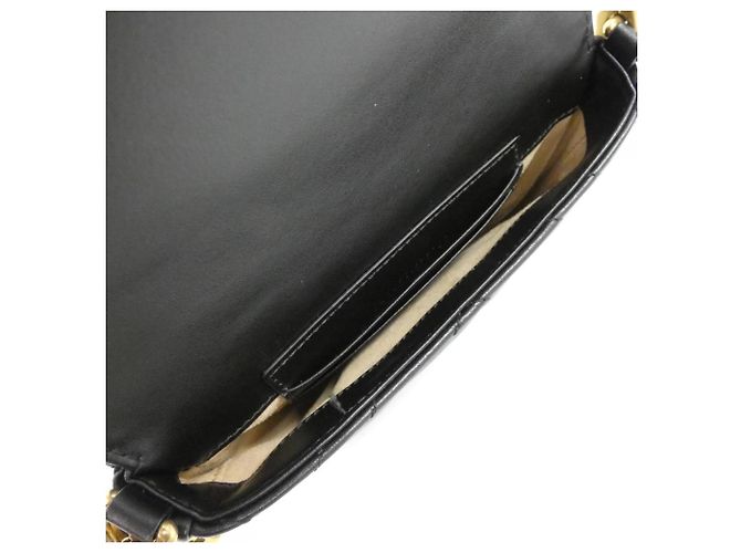 Marsupio Gucci GG Marmont Nero Bianco - vista 9
