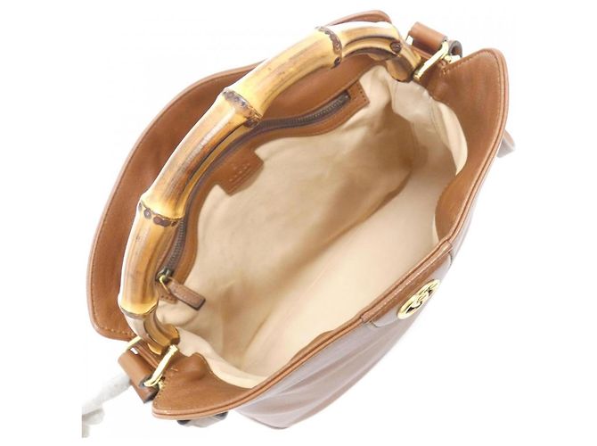 Borsa a Spalla Gucci DIANA Marrone - vista 8