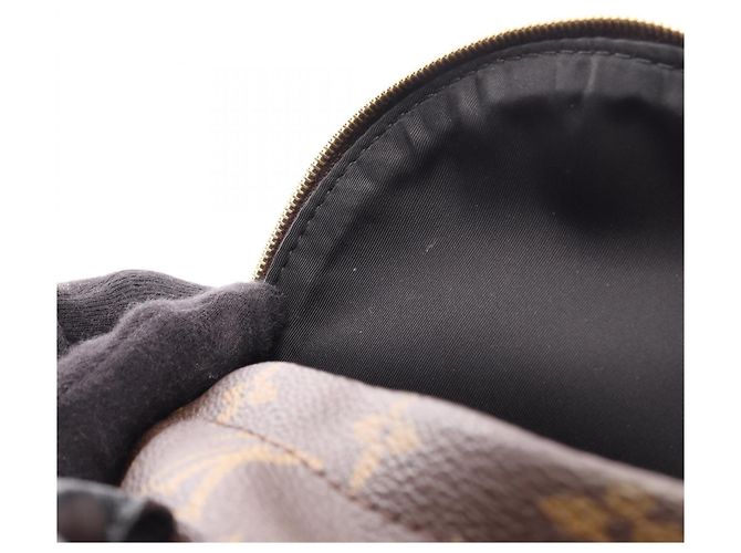 Louis Vuitton Palm Springs Mini Monogram Rucksack/Handtasche Braun Schwarz Monogramm - Ansicht 6