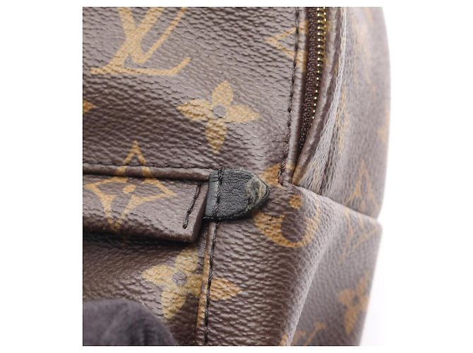 Louis Vuitton Palm Springs Mini Monogram Rucksack/Handtasche Braun Schwarz Monogramm - Ansicht 9