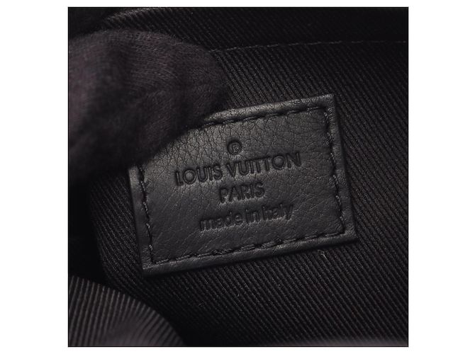 Mini zaino/borsa Louis Vuitton Palm Springs Marrone Nero Monogramma - vista 4
