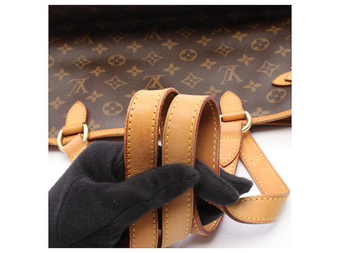 Borsa a tracolla Louis Vuitton Batignolles Horizontal Marrone Monogramma - vista 10