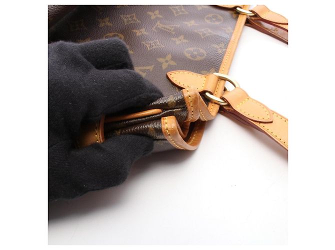 Borsa a tracolla Louis Vuitton Batignolles Horizontal Marrone Monogramma - vista 11