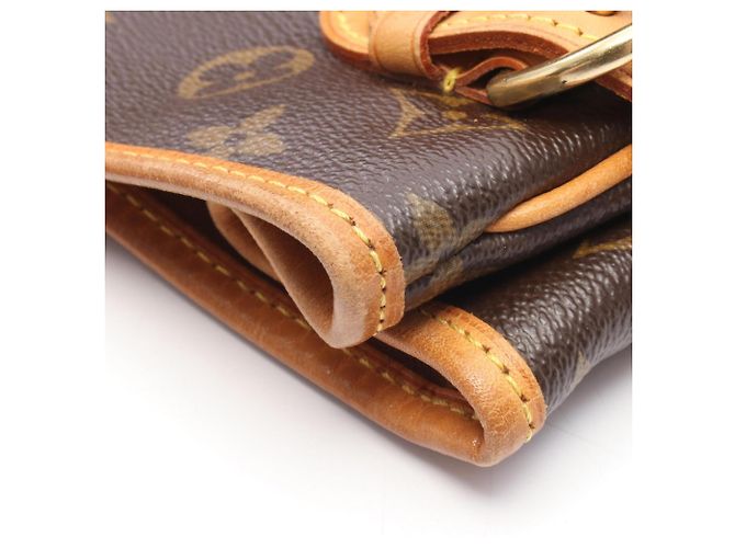 Borsa a tracolla Louis Vuitton Batignolles Horizontal Marrone Monogramma - vista 12
