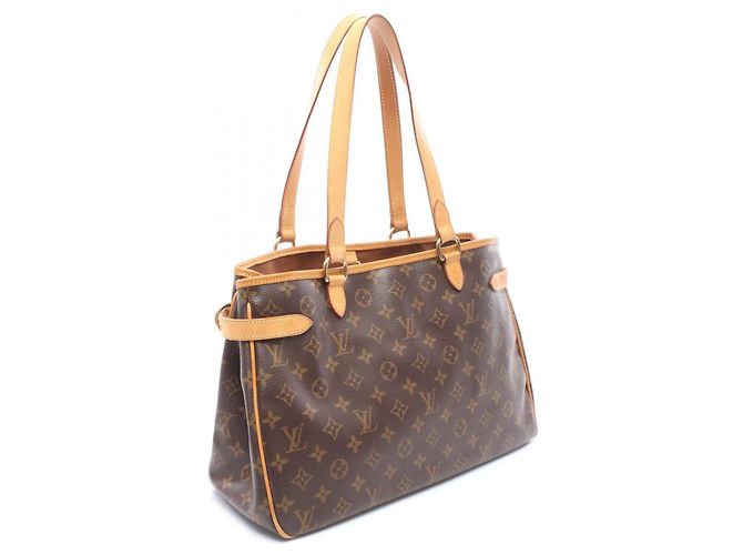 Borsa a tracolla Louis Vuitton Batignolles Horizontal Marrone Monogramma - vista 2
