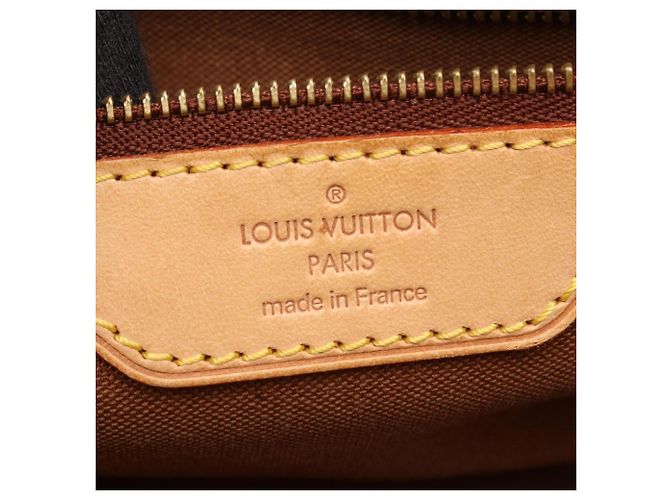 Borsa a tracolla Louis Vuitton Batignolles Horizontal Marrone Monogramma - vista 4