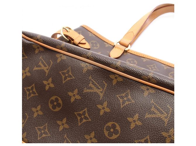 Borsa a tracolla Louis Vuitton Batignolles Horizontal Marrone Monogramma - vista 8