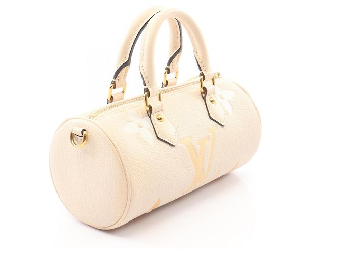 Borsa 2-Way Louis Vuitton Papillon BB Beige Crudo Monogramma - vista 2