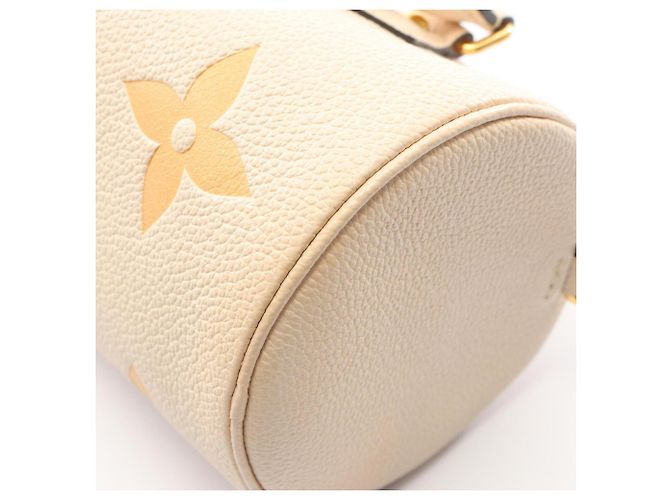 Borsa 2-Way Louis Vuitton Papillon BB Beige Crudo Monogramma - vista 5