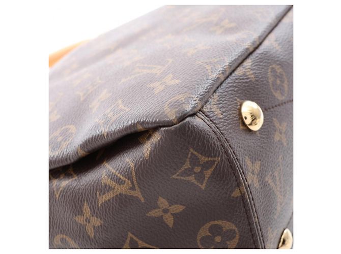 Borsa 2-Way Louis Vuitton Pallas Marrone Rosso Monogramma - vista 10